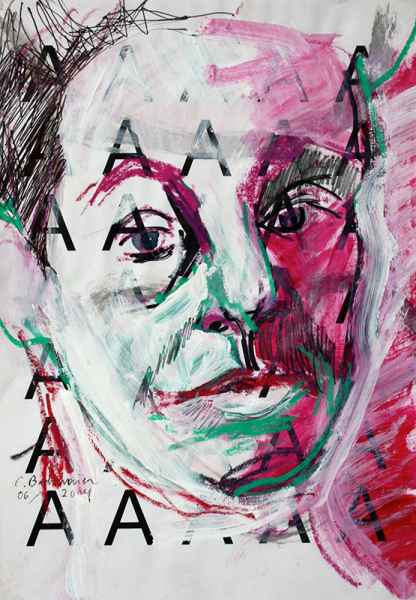 2014 A Klasse Selbst pink rot gruen
