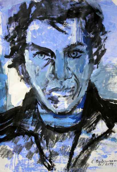 2014 Selbst ganz in blau