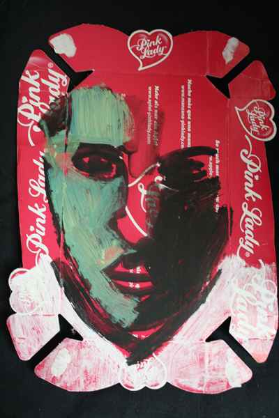2015 Selbst pink Lady gruenspan